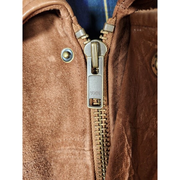 Orvis Rivington Suede Leather Jacket XXL Barn Coat MENS - Picture 15 of 16